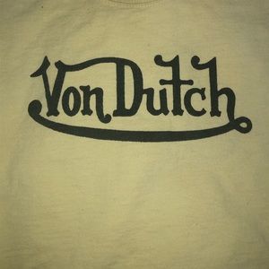 Von Dutch crop top